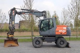 Minituur van Atlas 160W | ROTOTILT | GRIPPER | BUCKET | DOZER BLADE