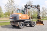 Minituur van Atlas 160W | ROTOTILT | GRIPPER | BUCKET | DOZER BLADE