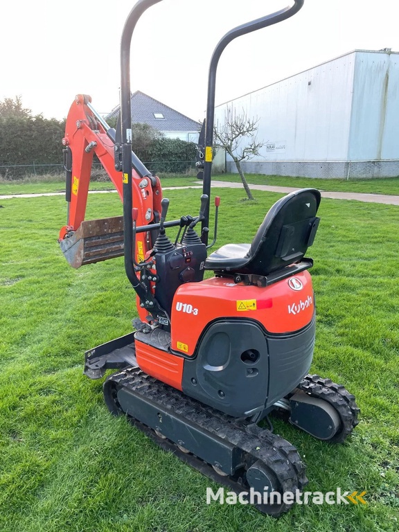 Kubota U10-3 minigraafmachine minigraver 2021 met 670 uur