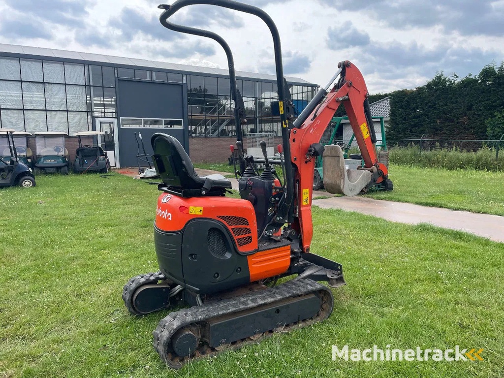 Kubota graafmachine U10-3 minigraver 3 cill kubota 2021 met 1030 uur CW00