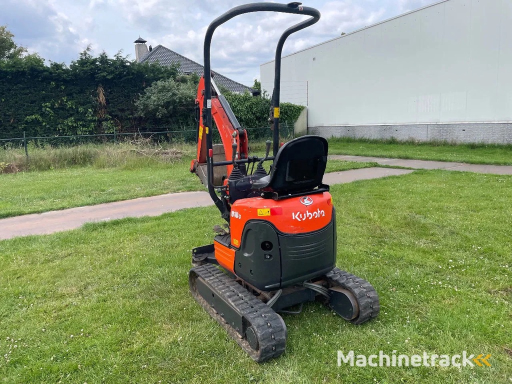 Kubota graafmachine U10-3 minigraver 3 cill kubota 2021 met 1030 uur CW00