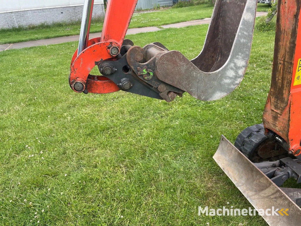 Kubota graafmachine U10-3 minigraver 3 cill kubota 2021 met 1030 uur CW00