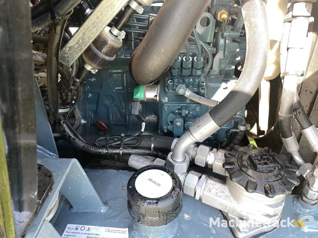 Giant G2200HD Xtra shovel kniklader met Puinbak en lepels