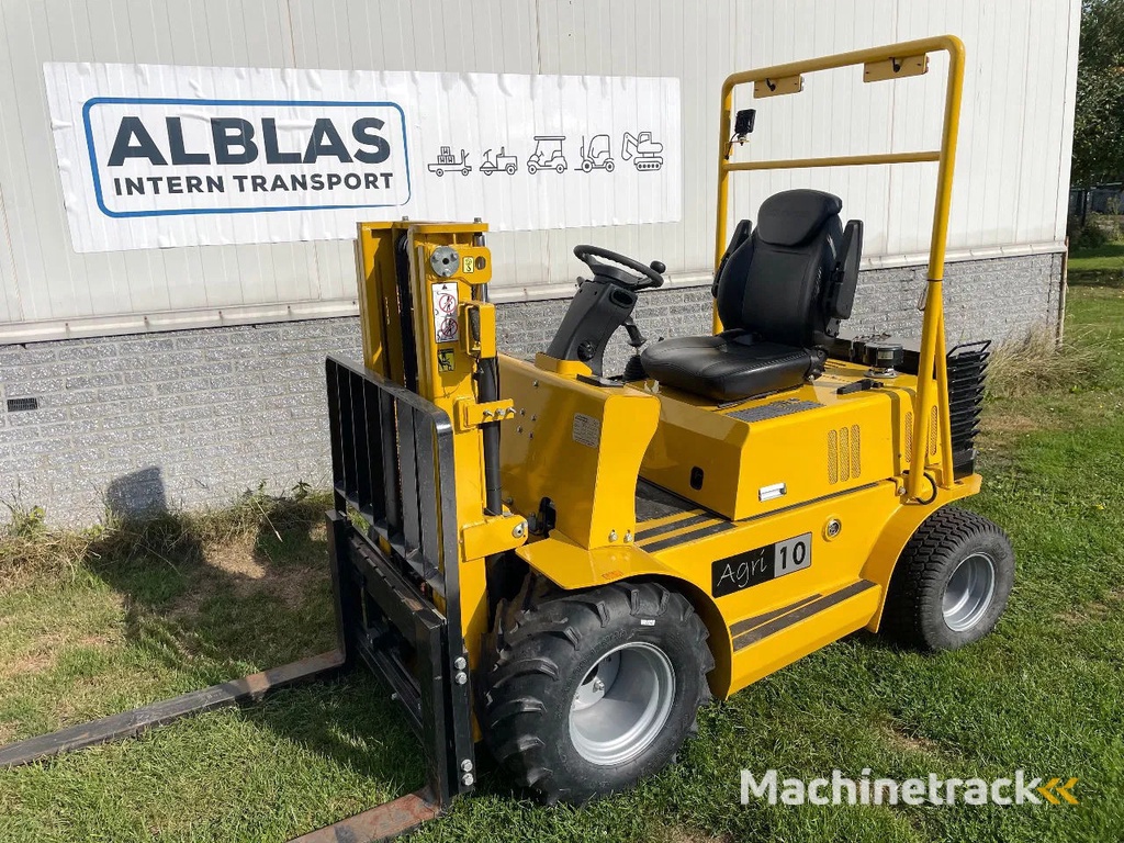 Eurotrac Agri 10 ruwterrein heftruck DEMO Kubota automaat
