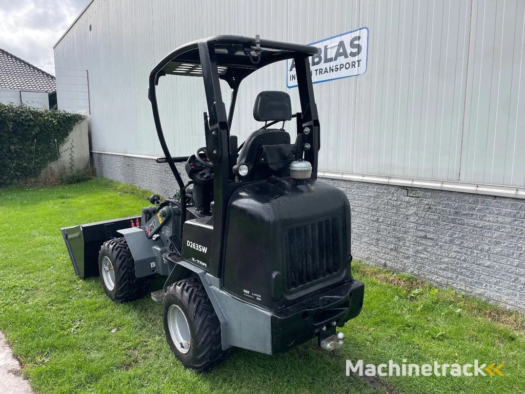 Giant 263SWT shovel kniklader met slechts 286 uur