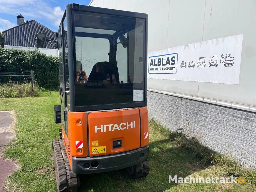 Hitachi ZX19U rupsgraafmachine CW05 hydr snelw met sloopsorteerfunctie slechts 485 uur