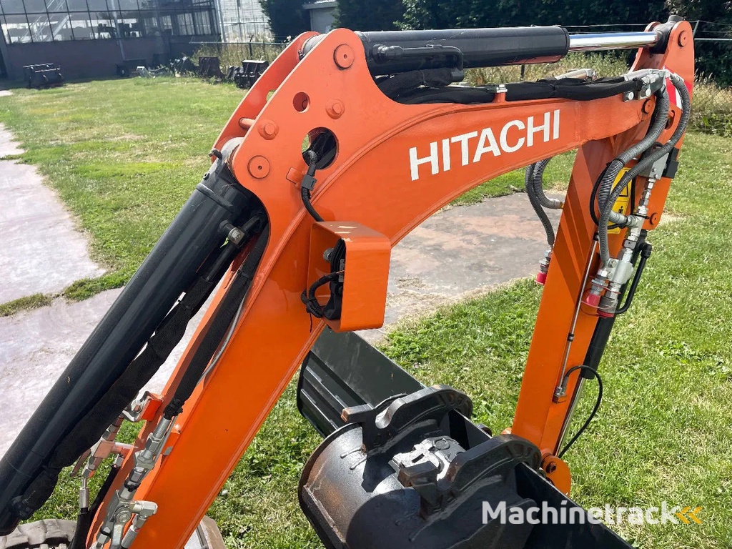 Hitachi ZX19U rupsgraafmachine CW05 hydr snelw met sloopsorteerfunctie slechts 485 uur