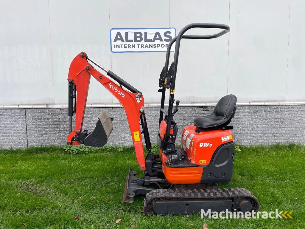 Kubota Minigraver U10-3 in nette staat