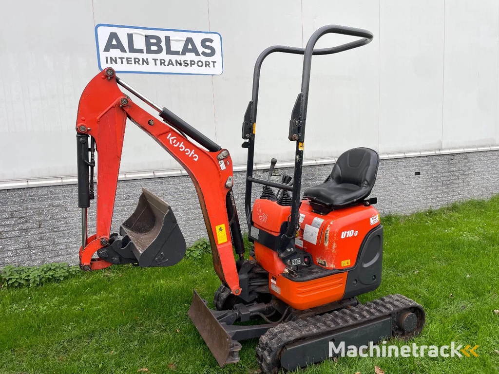 Kubota Minigraver U10-3 in nette staat