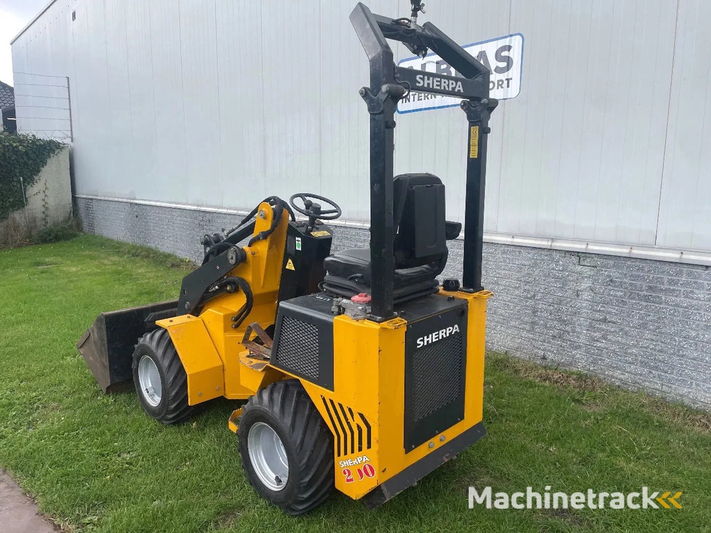 SHERPA 200 shovel kniklader