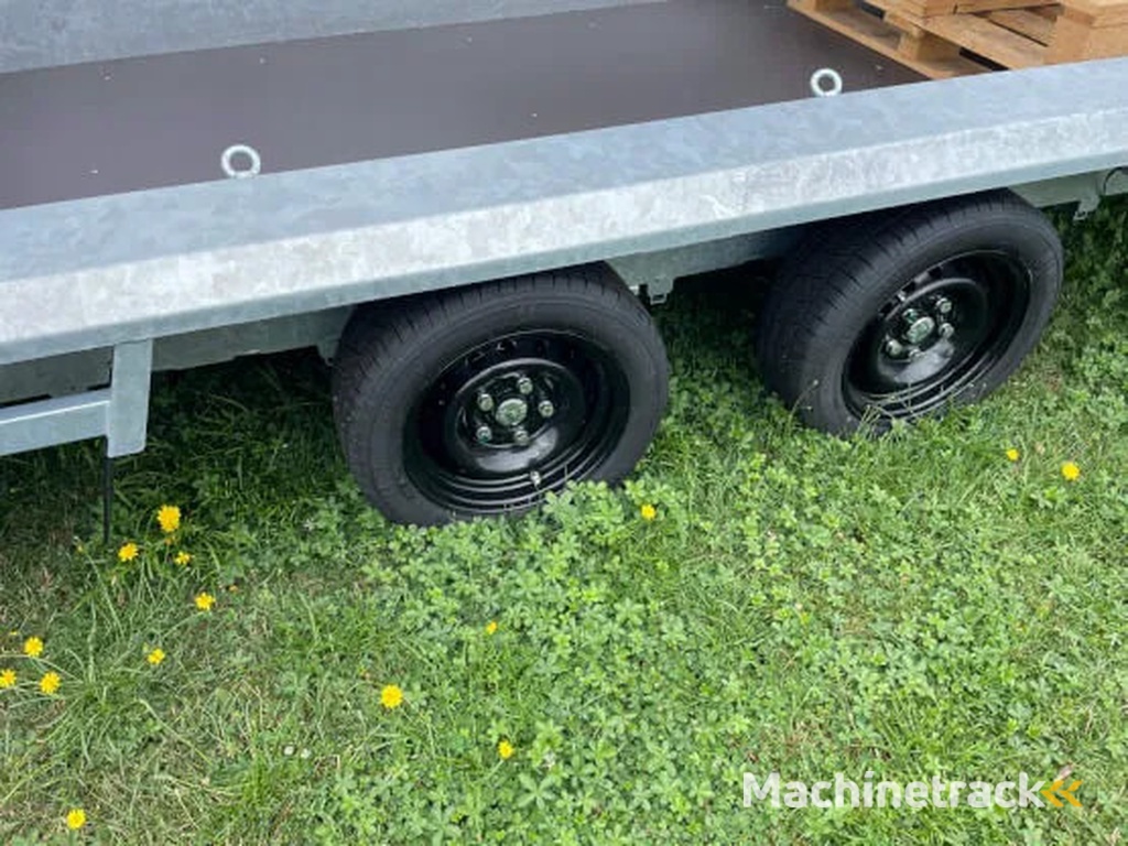 Diversen Vlemmix 400x150 machine transporter met oprijplaat nieuw! 3500kg