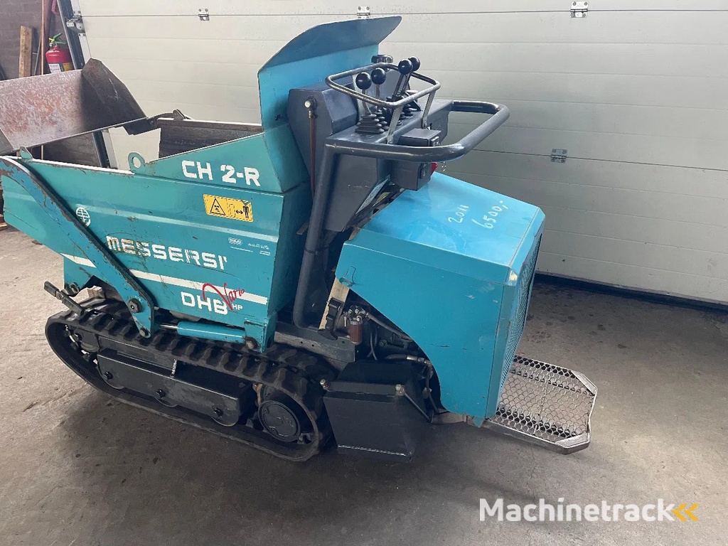 Messersi Rupsdumper CH 2-R Kubota diesel met schep