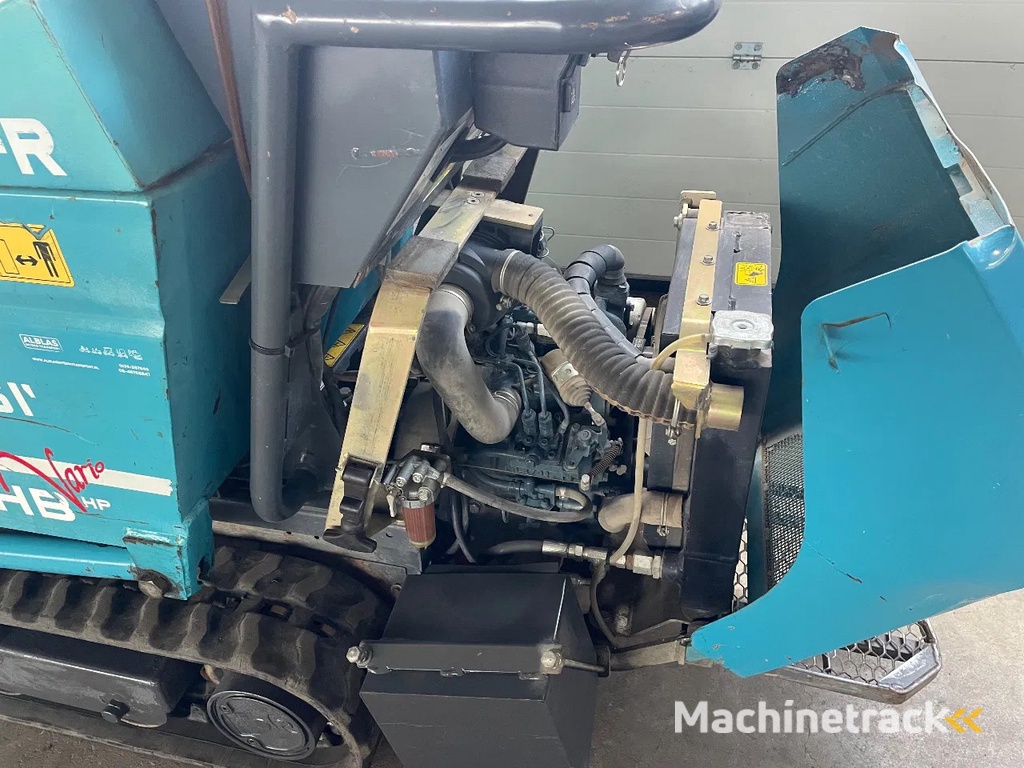 Messersi Rupsdumper CH 2-R Kubota diesel met schep