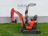Minituur van Kubota Minigraver U10-3 in nette staat
