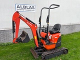 Minituur van Kubota Minigraver U10-3 in nette staat
