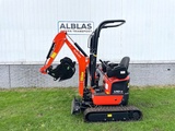 Minituur van Kubota Minigraver U10-5 graafmachine NIEUW! Met bakken NU ACTIE!