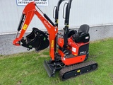 Minituur van Kubota Minigraver U10-5 graafmachine NIEUW! Met bakken NU ACTIE!