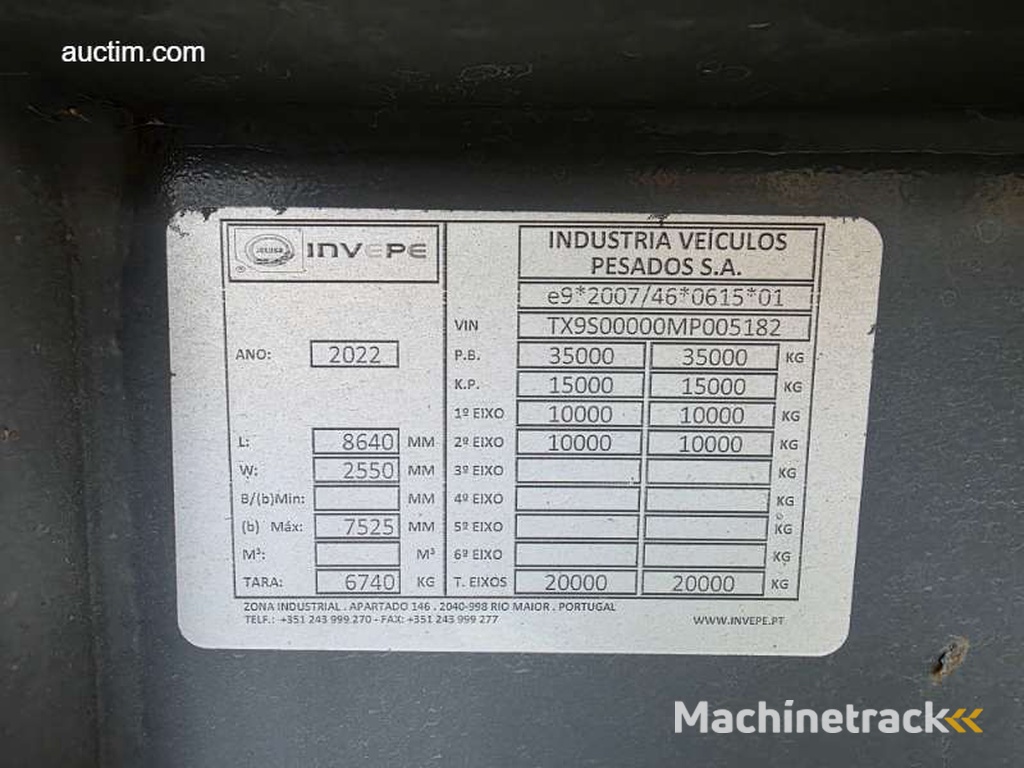 Invepe Joluso SBOP 25PB 085 25 2022 Kipper