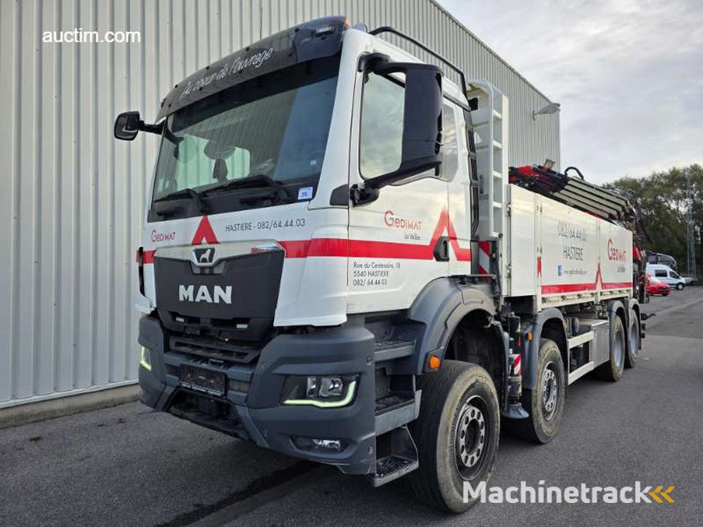 MAN TGS 41.510 8x4 BB CH Crane truck 2022