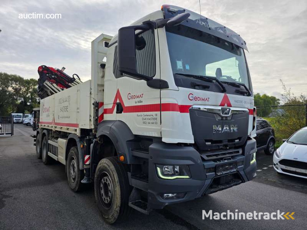 MAN TGS 41.510 8x4 BB CH Crane truck 2022