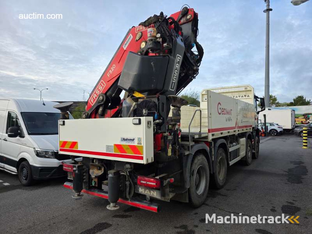 MAN TGS 41.510 8x4 BB CH Crane truck 2022