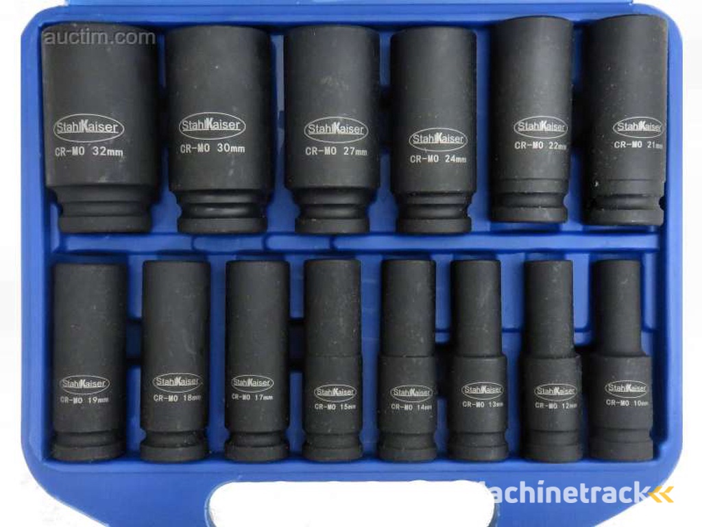 Stahlakiser 14 delige lange krachtdoppenset 10-32m