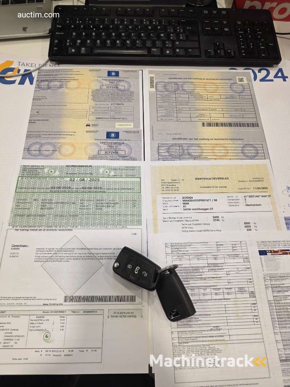 MAN TGE 3.180 2022 Gesloten bestelwagen