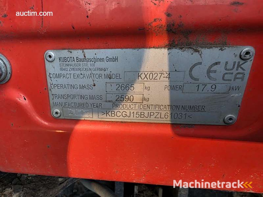 Kubota KX 027-4