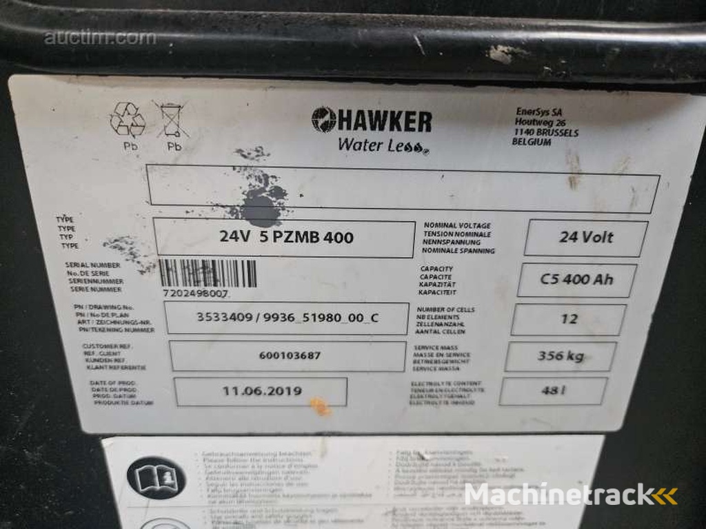 Toyota SPE140L elektrische stapelaar