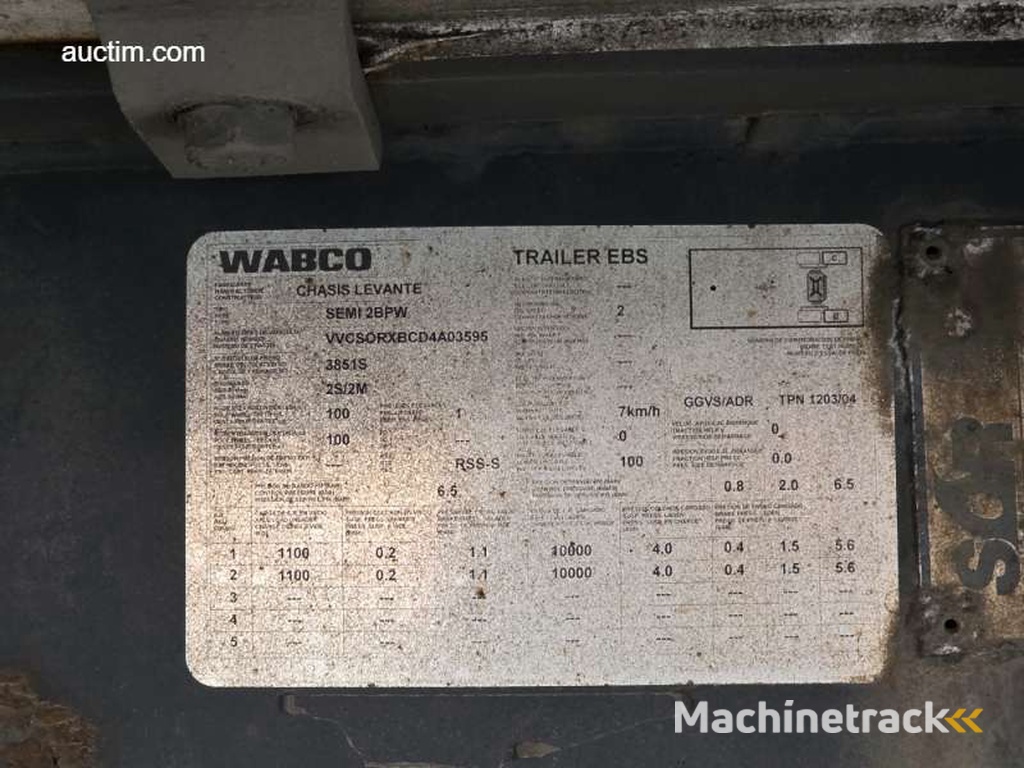 Sor Iberica 2010 Refrigerated trailer