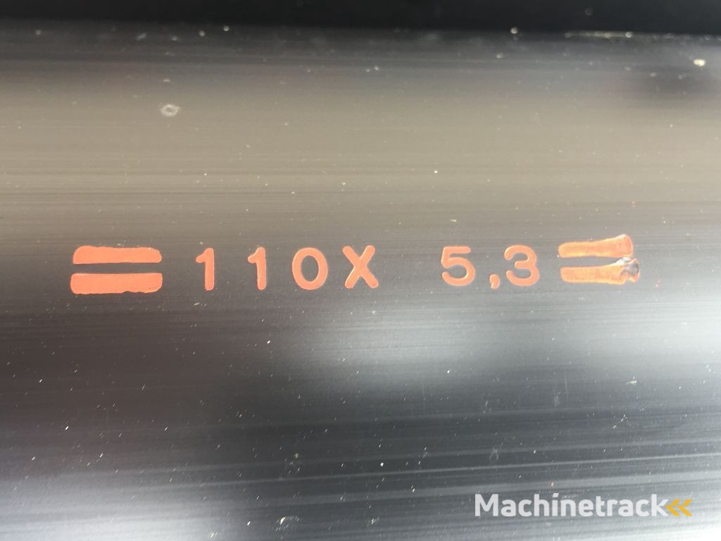 HDPE HDPE afvoerleiding 110 x 5,3 HDPE Afvoerleiding 4" 110x5.3