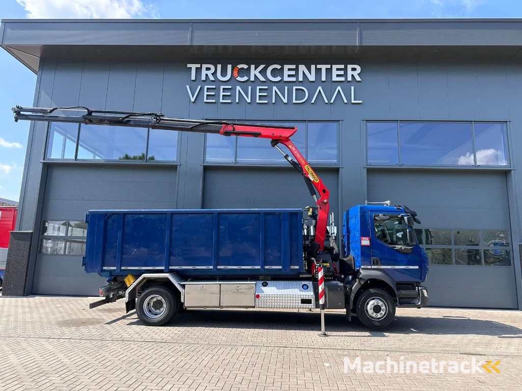 Renault D16.280 NIEUWWAARDIGE KRAAN-KIPPER / PALFINGER PK8.501SLD