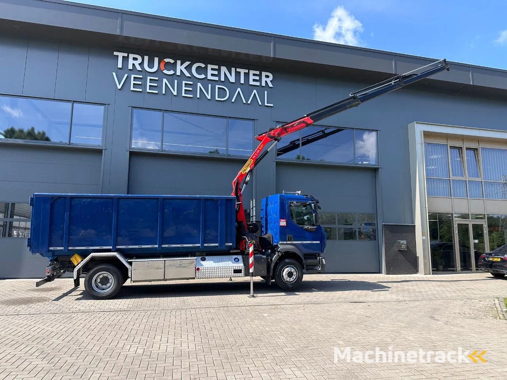 Renault D16.280 NIEUWWAARDIGE KRAAN-KIPPER / PALFINGER PK8.501SLD