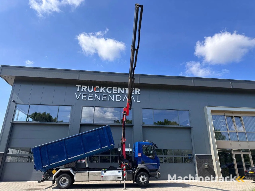 Renault D16.280 NIEUWWAARDIGE KRAAN-KIPPER / PALFINGER PK8.501SLD