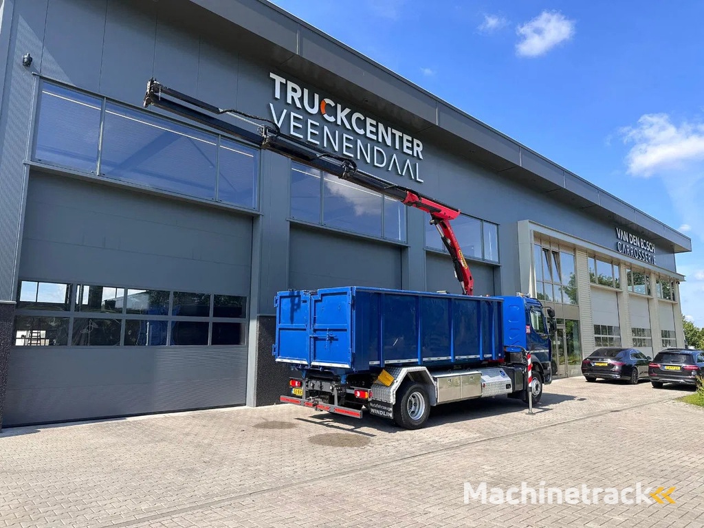 Renault D16.280 NIEUWWAARDIGE KRAAN-KIPPER / PALFINGER PK8.501SLD