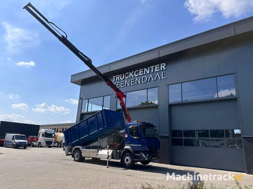 Renault D16.280 NIEUWWAARDIGE KRAAN-KIPPER / PALFINGER PK8.501SLD