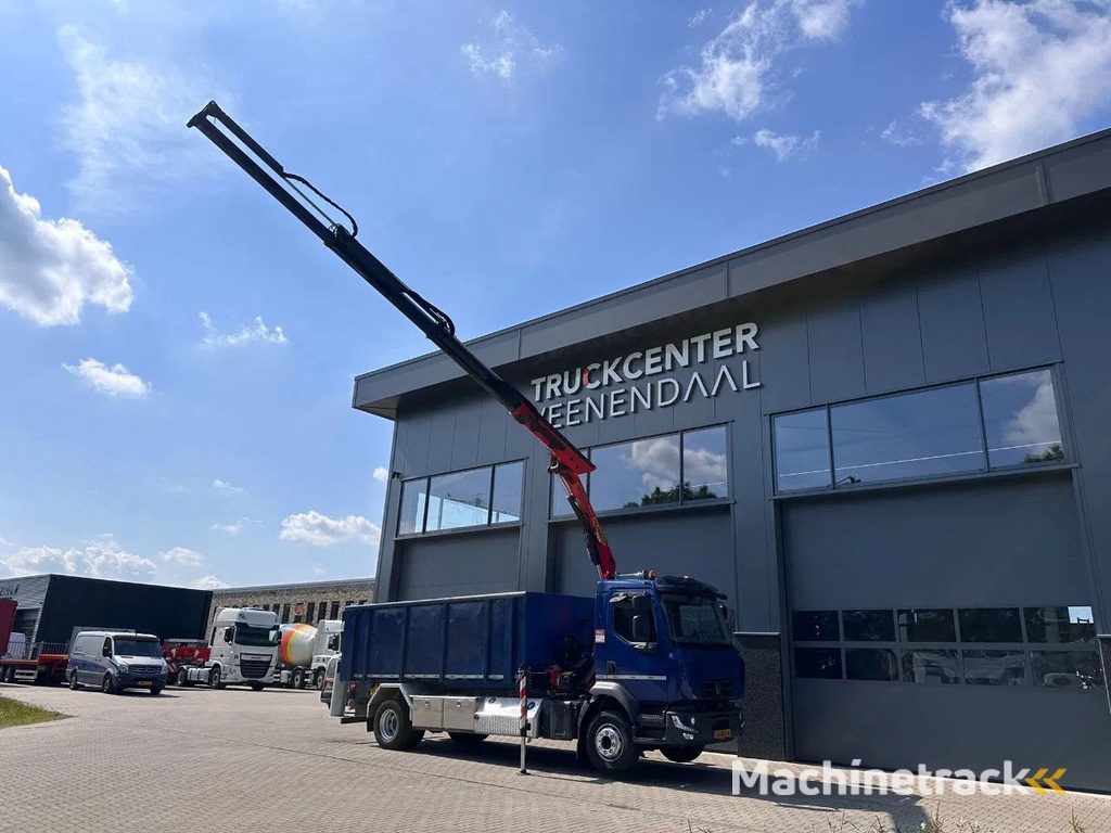 Renault D16.280 NIEUWWAARDIGE KRAAN-KIPPER / PALFINGER PK8.501SLD