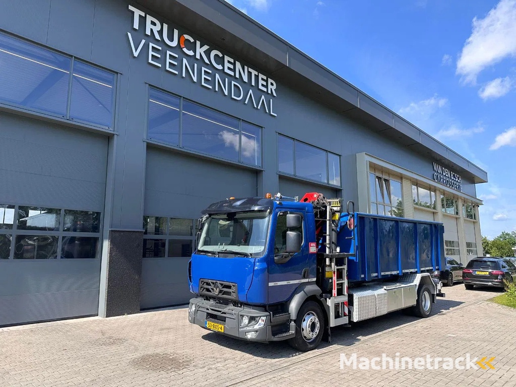 Renault D16.280 NIEUWWAARDIGE KRAAN-KIPPER / PALFINGER PK8.501SLD