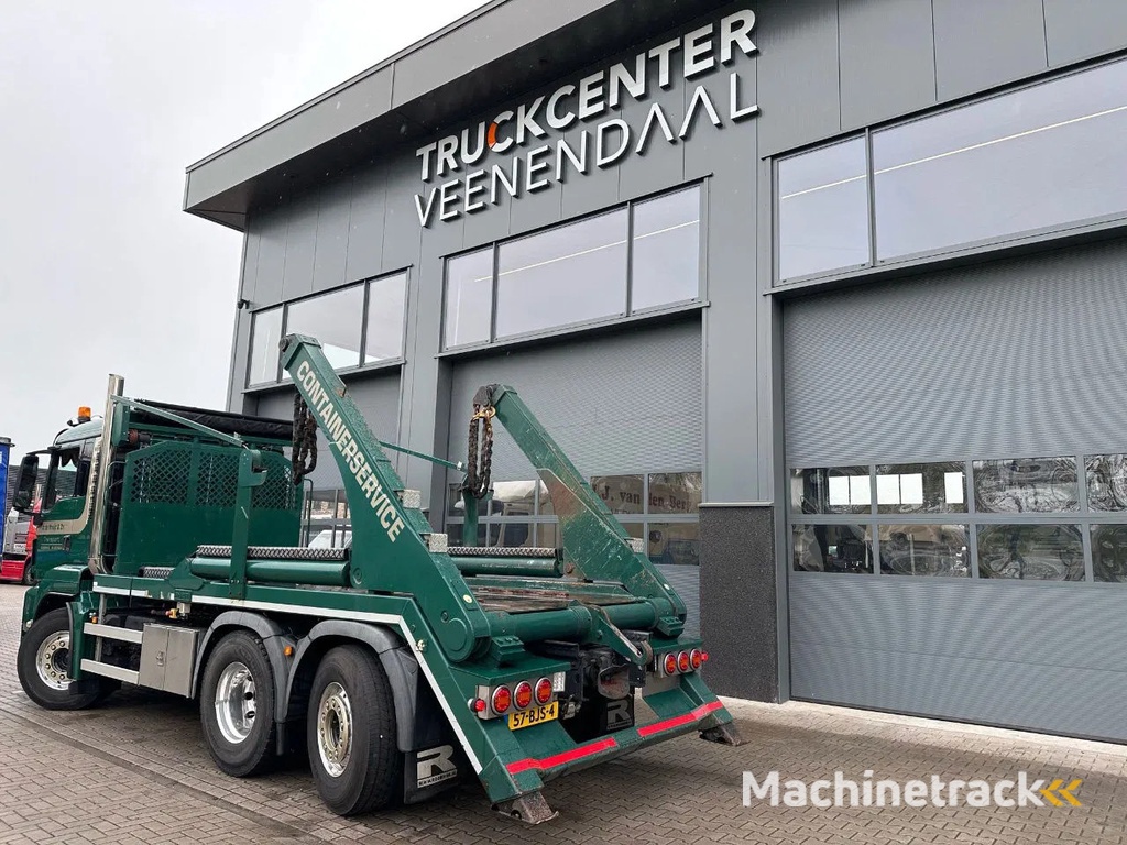 MAN TGS 28.460 / STUUR EN LIFTAS / 1E EIGENAAR / HYVA PORTAALARM-AFNETSYSTEEM