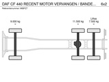Miniaturansicht von DAF CF 440 RECENT MOTOR VERVANGEN / BANDEN 90% / HYVA LIFT / STUUR EN LIFTAS