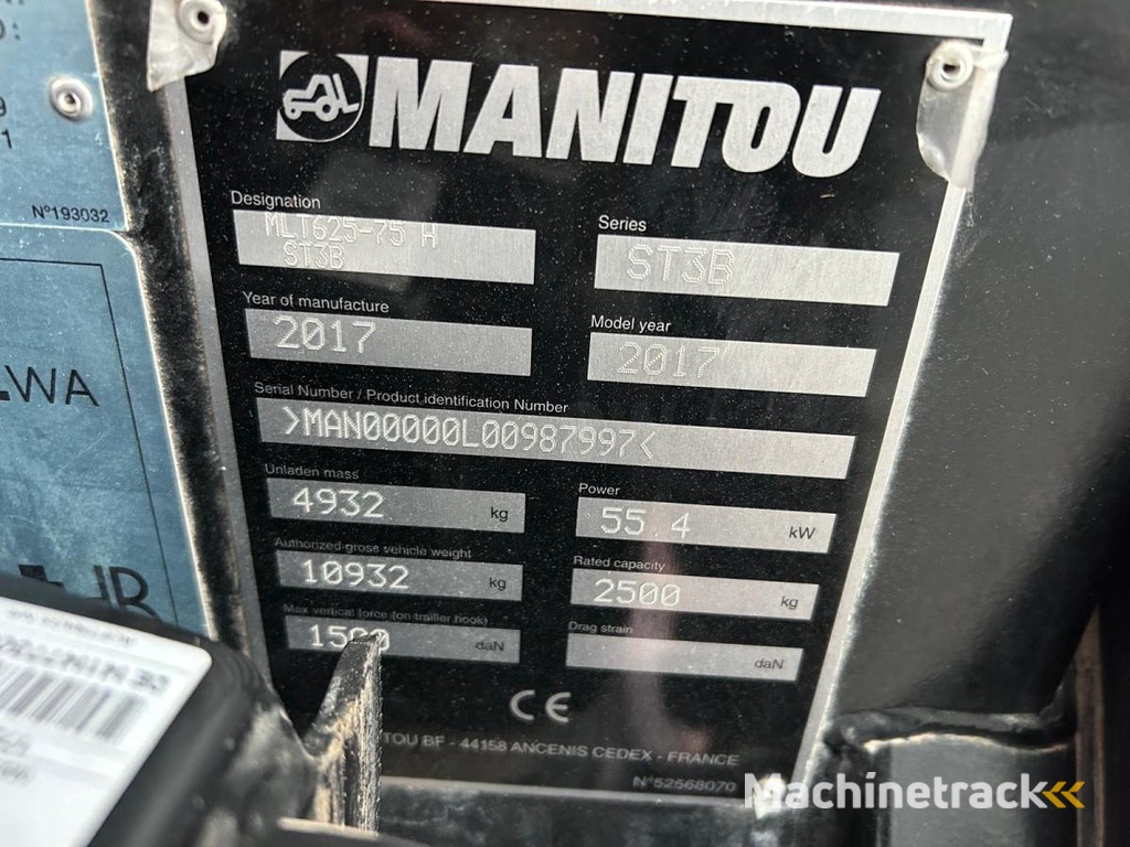 Manitou MLT625-75H