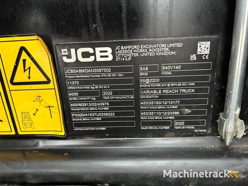 JCB 540-140