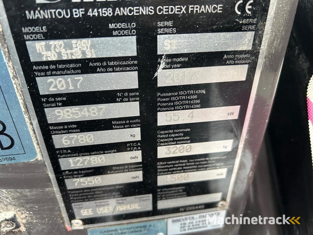 Manitou mt 732
