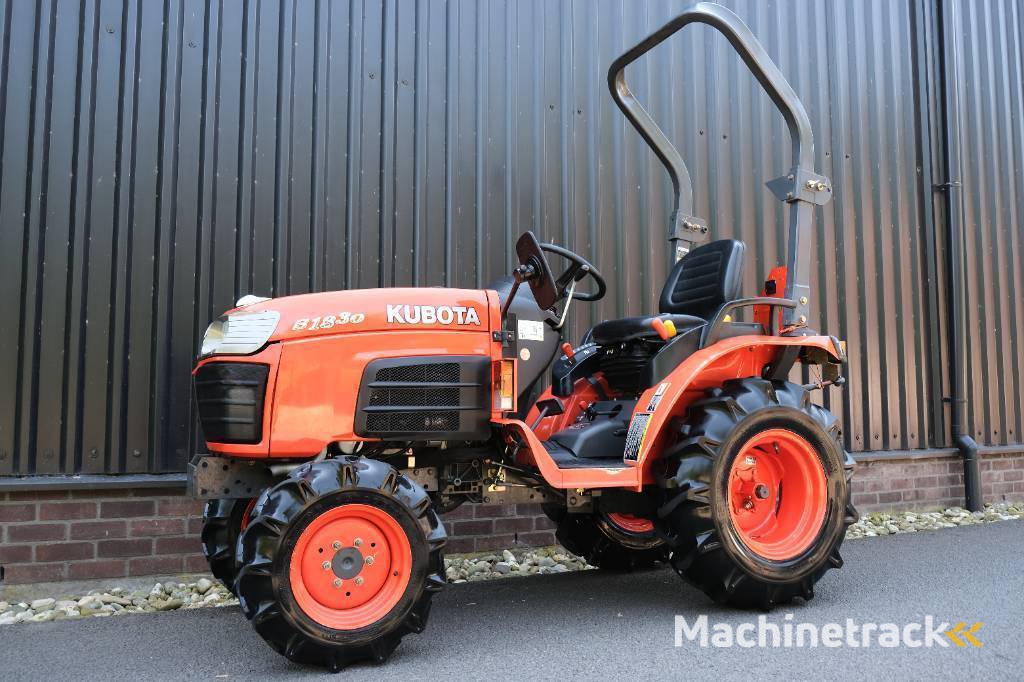 Kubota B1830 4WD minitractor 18pk | kenteken | 871h
