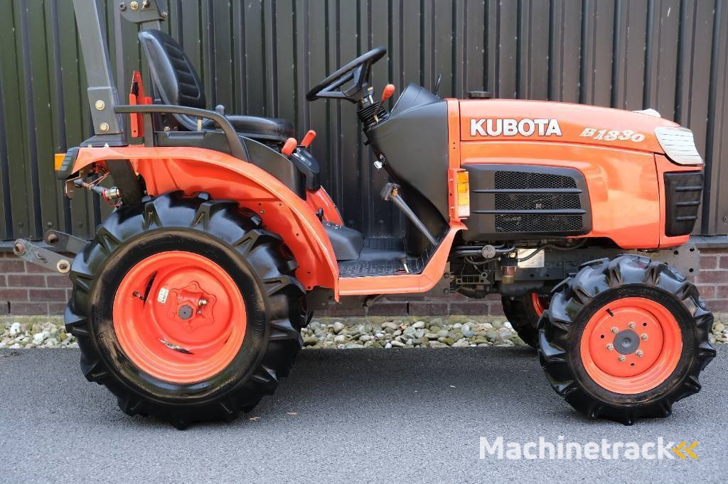 Kubota B1830 4WD minitractor 18pk | kenteken | 871h
