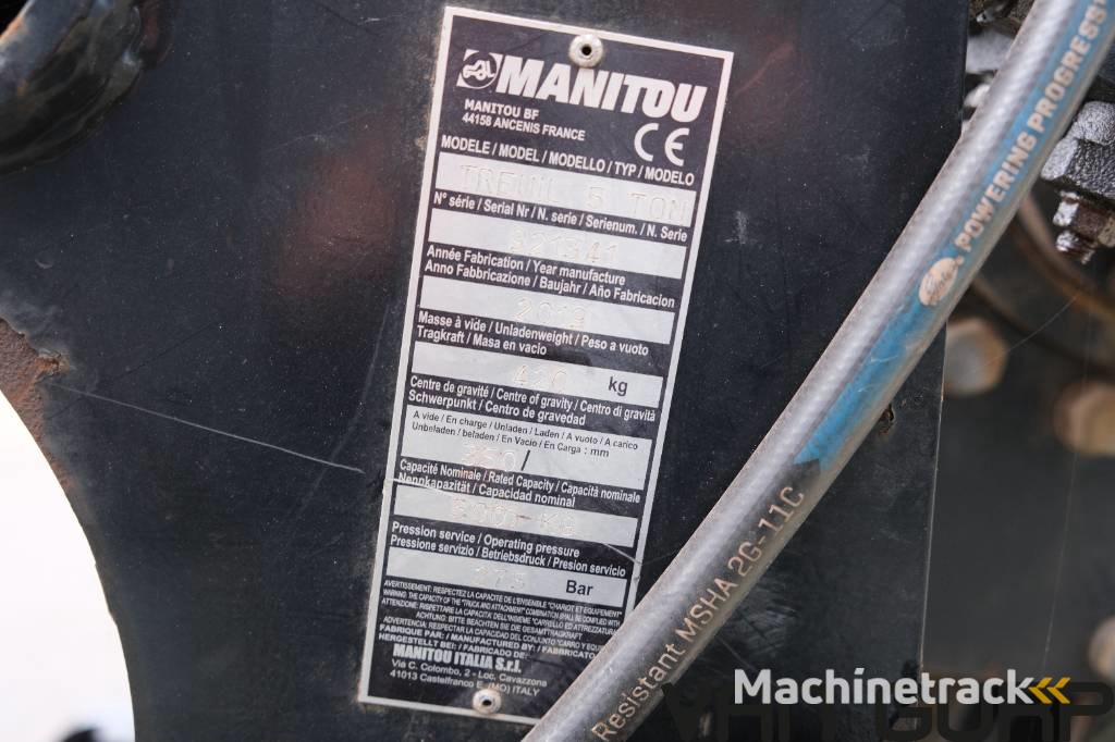 Manitou MRT 2550 Plus Privilege | 5 tons winch | 2020