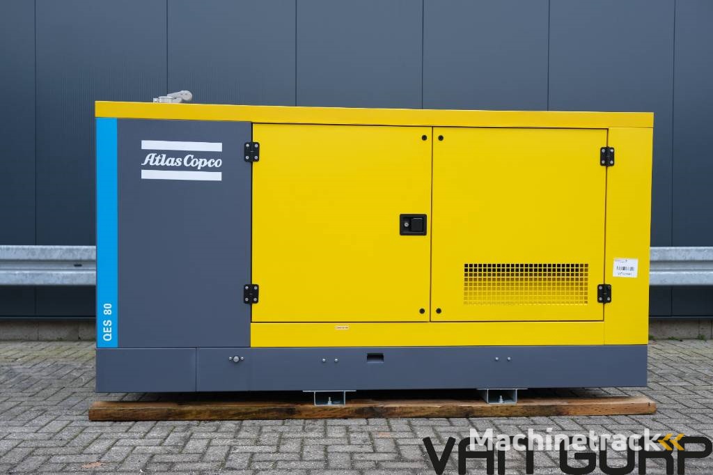 Atlas Copco QES80 Diesel  NEW generator 90KVA 400V 50Hz