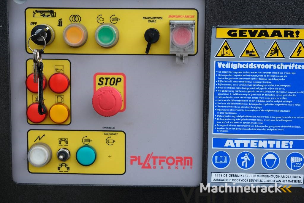 Platform Basket Spider 22.10 EVO (Hinowa 20.10 23.12) ArbeitsBühne