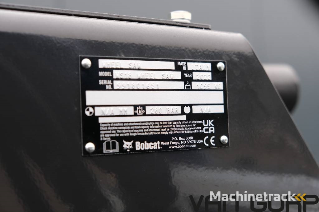 Bobcat WS18 | NEW | Wheel Saw with 13cm Sleuvengraver