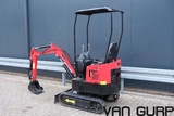 Minituur van JPC HT 12 | graafmachine minigraver
